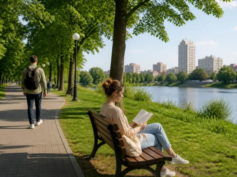 Reading walk in the park