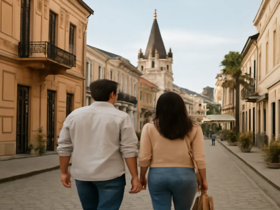 Explore Old Batumi on foot
